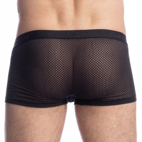 L'Homme invisible Black Sugar Hipster Push-Up Trunks - Black