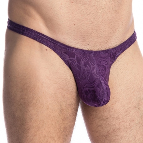 L'Homme invisible Heliotrope Ultra Bikini Thong - Purple