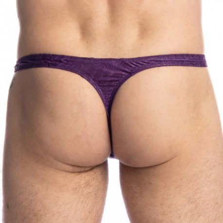L'Homme invisible String Ultra Bikini Heliotrope Violet