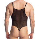 L'Homme invisible Black Sugar Thong Bodysuit - Black