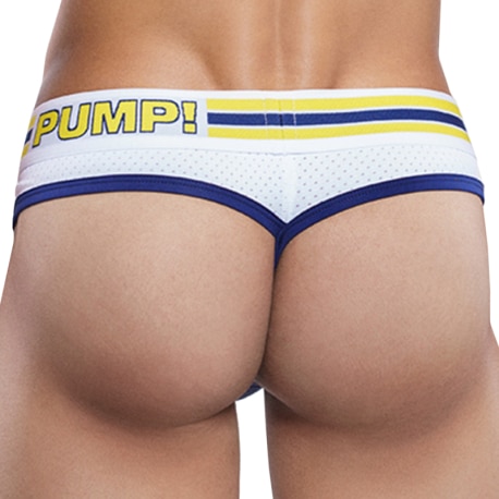 Pump! Recharge Thong - Navy - White