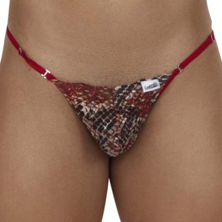 CandyMan Lace G-String - Snake