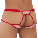 CandyMan Jock Strap Dentelle Beige