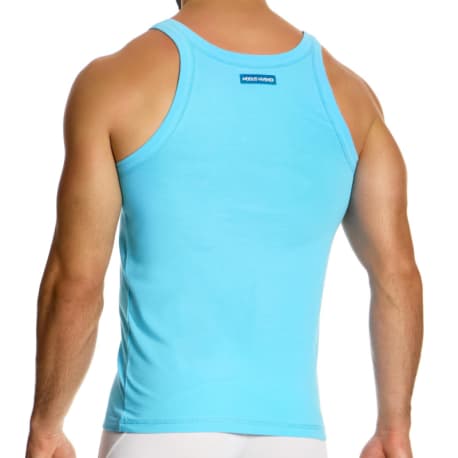 Modus Vivendi Peace Cotton Tank Top - Aqua