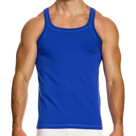 Modus Vivendi Peace Cotton Tank Top - Royal Blue