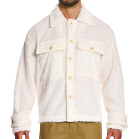 Modus Vivendi Fringes Jacket - Off White