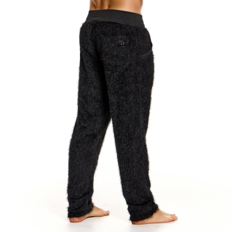 Modus Vivendi Pantalon Fringes Noir