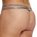 Modus Vivendi Crackled Thong - Silver