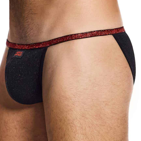 Modus Vivendi Sparkle Tanga Briefs - Black