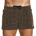 Modus Vivendi Crackled Shorts - Gold