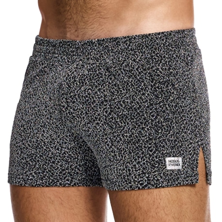 Modus Vivendi Crackled Shorts - Silver