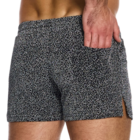 Modus Vivendi Short Crackled Argenté