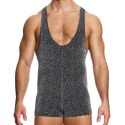 Modus Vivendi Crackled Bodysuit - Silver