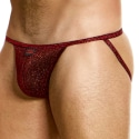 Modus Vivendi Glitter Jockstrap - Red