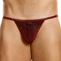 Modus Vivendi Glitter Tanga Briefs - Red