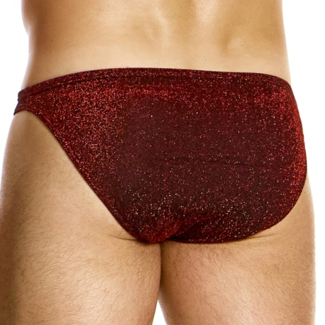 Modus Vivendi Glitter Low Cut Briefs - Red