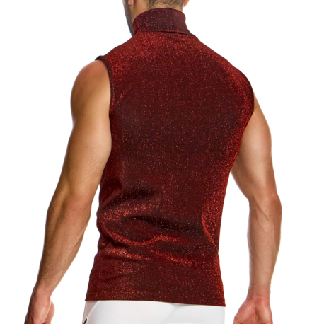 Modus Vivendi Debardeur Glitter Rouge