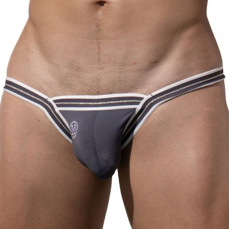 Andrew Christian Almost Naked Happy Briefs - Heather Grey