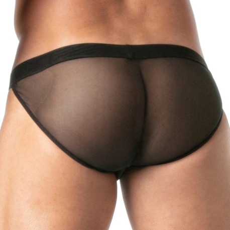 TOF Paris Slip Tanga Transgressiv Noir