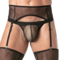 TOF Paris Transgressiv Garter Belt - Black