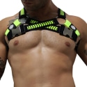 Breedwell Harnais Circuit Daycrawler Noir - Jaune Fluo