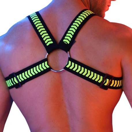 Breedwell Daycrawler Circuit Harness - Black - Neon Yellow