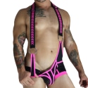 Breedwell Body Daycrawler Noir - Rose Fluo