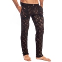 L'Homme invisible Black Lotus Lounge Pants - Black