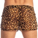 L'Homme invisible Short Weensy Split Léopard