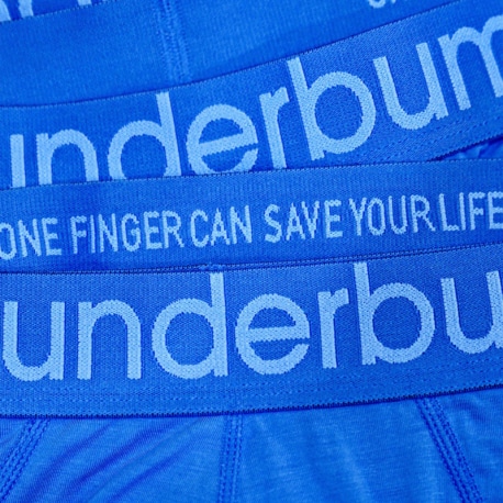 Rounderbum Boxer Long Padded One Finger Bleu