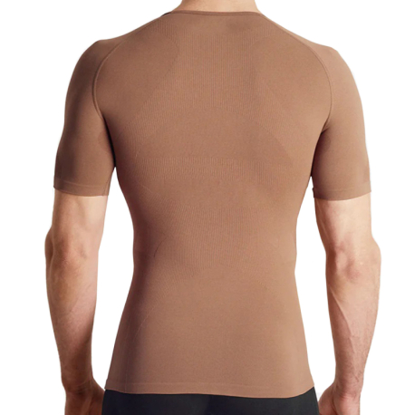 Rounderbum Seamless Compression T-Shirt - Cacoa