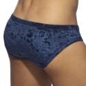 Addicted Velvet Shady Bikini Briefs - Navy