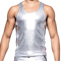 Andrew Christian Capsule Space Tank Top - Silver