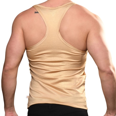 Andrew Christian Champagne Shimmer Tank Top