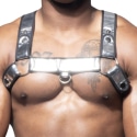 Andrew Christian Capsule Space Harness - Silver