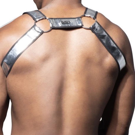 Andrew Christian Capsule Space Harness - Silver