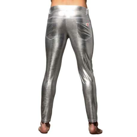 Andrew Christian Pantalon Capsule Space Argent