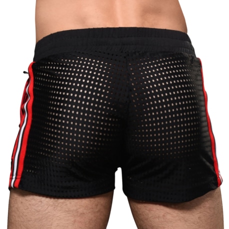 Andrew Christian Competition Mesh Shorts - Black