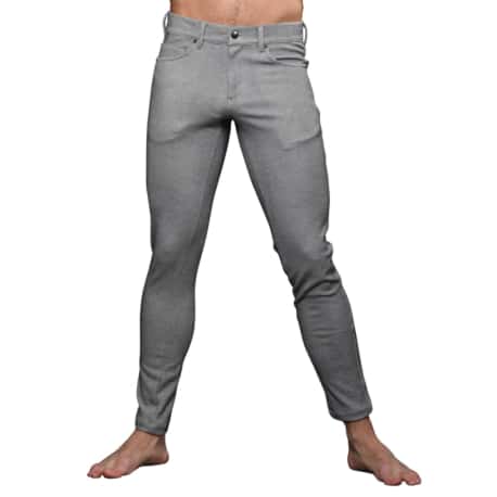 ES Collection First Class Athletic Pants - Heather Grey