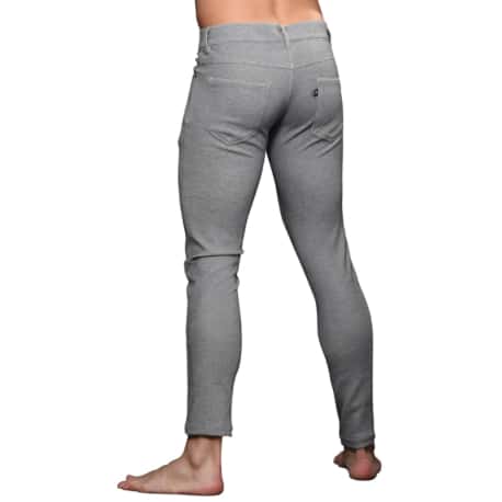 Andrew Christian Pantalon Skinny Stretch Gris