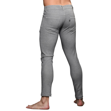 Andrew Christian Skinny Stretch Pants - Grey