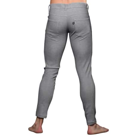 Andrew Christian Pantalon Skinny Stretch Gris