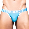 Andrew Christian Jock Strap Almost Naked Soccer Mesh Bleu Electrique