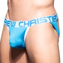 Andrew Christian Jock Strap Almost Naked Soccer Mesh Bleu Electrique