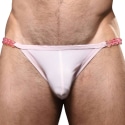 Andrew Christian Unleashed Chain Briefs with Almost Naked - Pink