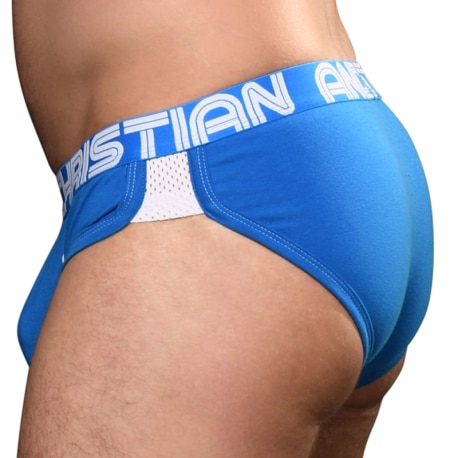 Andrew Christian Slip Slow Fashion Show-It Bleu Electrique