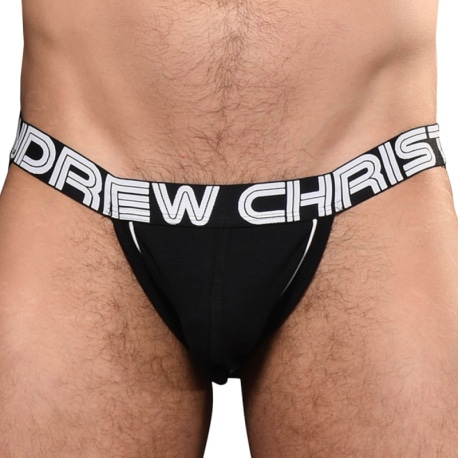 Andrew Christian Show-It Slow Fashion Jock - Black