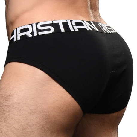 Andrew Christian Trophy Boy Briefs - Black