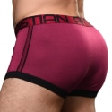 Andrew Christian Trophy Boy Trunks - Burgundy