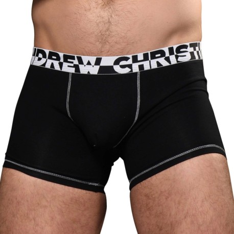 $29 HOM Men's Black Logo HO1 Simon Modal Striped Mini Briefs Underwear Size  S